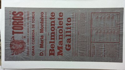 ESPAGNE - MADRID de 1942 à 1943